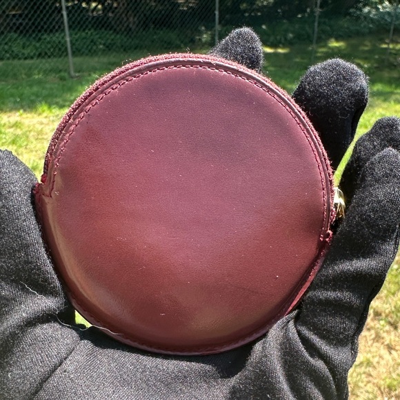 Cartier Coin Pouch with Gold Hardware and COA Preloved - Picture 2 of 8